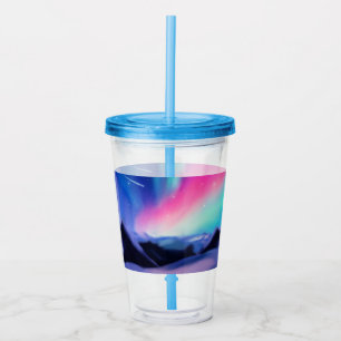 Een miljoen Aurora Dreams Acryl Tumbler Acryl Drinkbeker