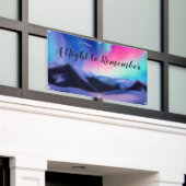 Een miljoen Aurora Dreams Banner (Buitenkant Gebouw)