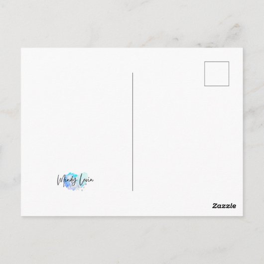 Een miljoen Aurora Dreams Briefkaart (Achterkant)