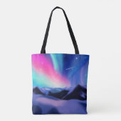 Een miljoen Aurora Dreams Canvas tas (Achterkant)