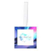 Een miljoen Aurora Dreams Cube Ornament (Voorkant)