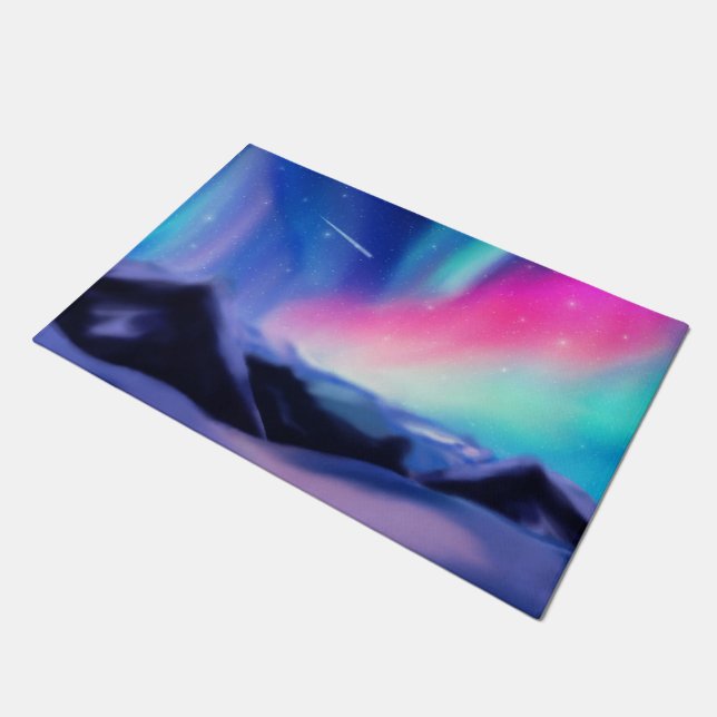 Een miljoen Aurora Dreams Doormat Deurmat (Schuin)