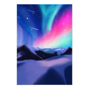 Een miljoen Aurora Dreams Fotoprint Foto Afdruk