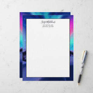 Een miljoen Aurora Dreams Letterhead Briefhoofd