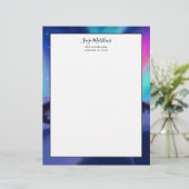Een miljoen Aurora Dreams Letterhead Briefhoofd (Staand voorkant)