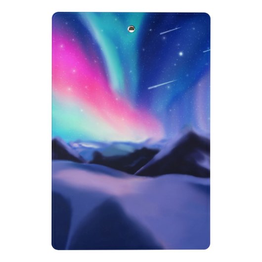 Een miljoen Aurora Dreams Mini Klembord (Achterkant)