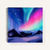 Een miljoen Aurora Dreams Notitieboek (Voorkant)