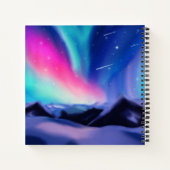 Een miljoen Aurora Dreams Notitieboek (Achterkant)