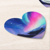 Een miljoen Aurora Dreams Papier Onderzetter (Gekanteld)