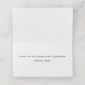 Een miljoen Aurora Dreams Place Card Plaatskaartje (Binnenkant ongevouwen)