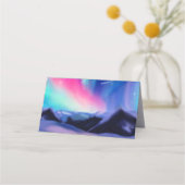 Een miljoen Aurora Dreams Place Card Plaatskaartje (Achterkant)