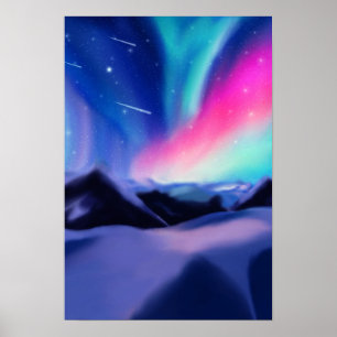 Een miljoen Aurora Dreams Poster