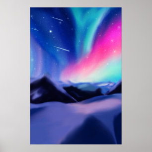 Een miljoen Aurora Dreams Poster