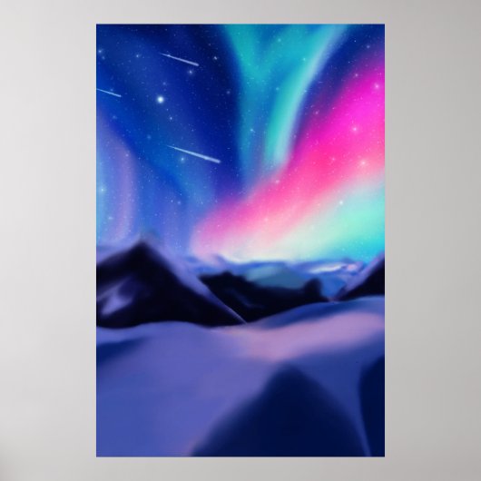 Een miljoen Aurora Dreams Poster (Voorkant)