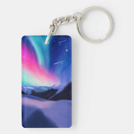 Een miljoen Aurora Dreams Sleutelhanger (achterkant)