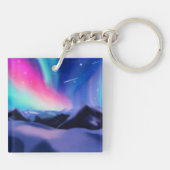 Een miljoen Aurora Dreams Sleutelhanger (Achterkant)
