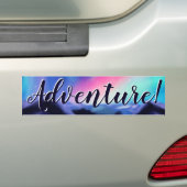 Een miljoen Aurora droams Bumpersticker (Op auto)