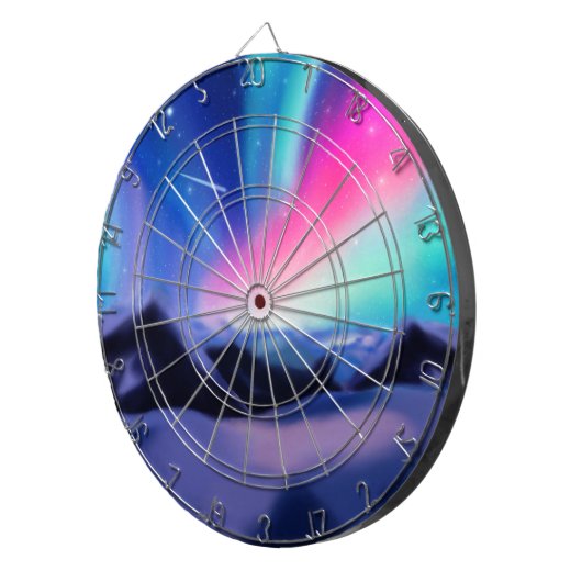 Een miljoen Aurora droams Dartbord (Voorkant Rechts)