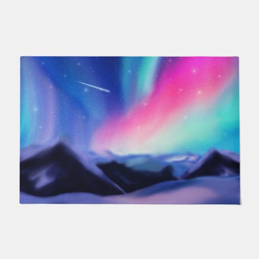 Een miljoen Aurora droams Deurmat (Voorkant)