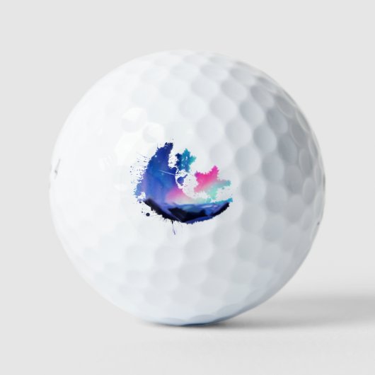 Een miljoen Aurora droams Golfballen (Voorkant)