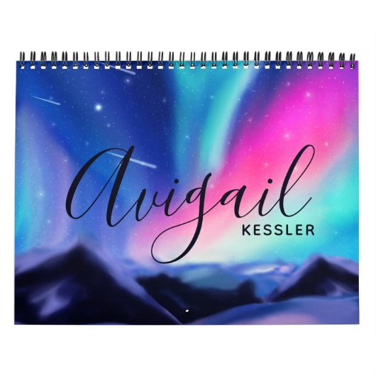 Een miljoen Aurora droams Kalender (Hoes)