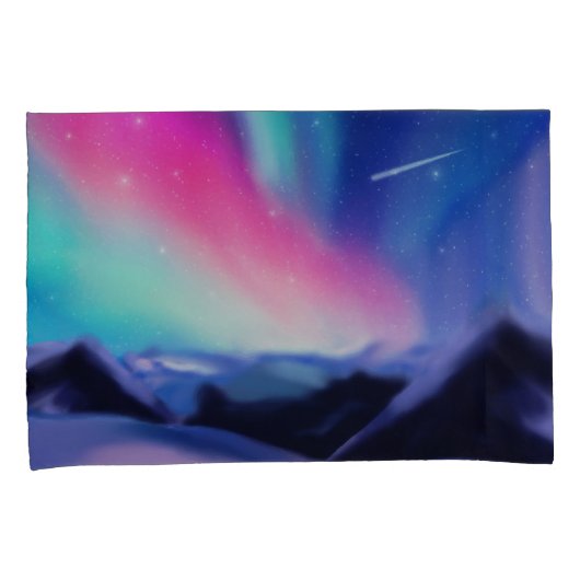 Een miljoen Aurora droams Kussensloop (Voorkant-Rechts)