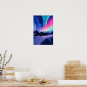 Een miljoen Aurora droams Poster (Keuken)