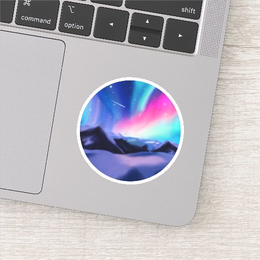Een Miljoen Aurora Dromen Sticker (Detail)