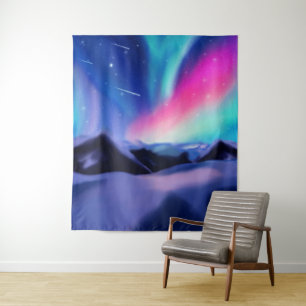 Een miljoen Aurora dromen tapijt Wandkleed