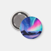 Een miljoen Aurora droommagneet Magneet (Voorkant / Achterkant)