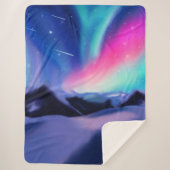 Een miljoen Aurora droomt sherpa deken (Voorkant)