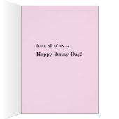 Een miljoen Bunnies Paas Kaart (Binnen (Rechts))