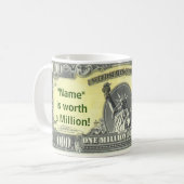 Een miljoen dollar waard: Coffee Mok Cup (Voorkant links)