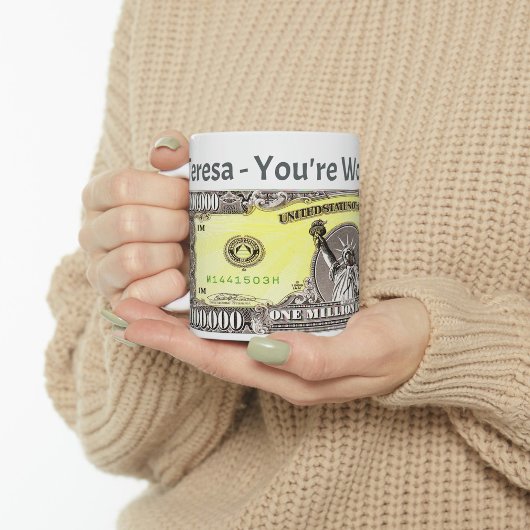 Een miljoen dollar waard: Coffee Mok Cup