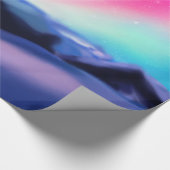 Een miljoen dromen - de Aurora Borealis Cadeaupapier (Hoek)