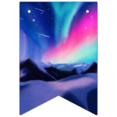 Een miljoen dromen - de Aurora Borealis Vlaggetjes (Eerste vlag)