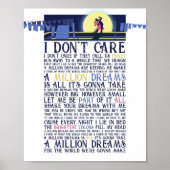 Een miljoen dromen poster (Voorkant)