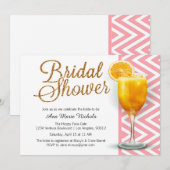 Een Mimosa Vrijgezellenfeest brunch Kaart (Voorkant / Achterkant)