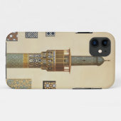 Een minaret en keramische details van de moskee va Case-Mate iPhone case (Achterkant (horizontaal))
