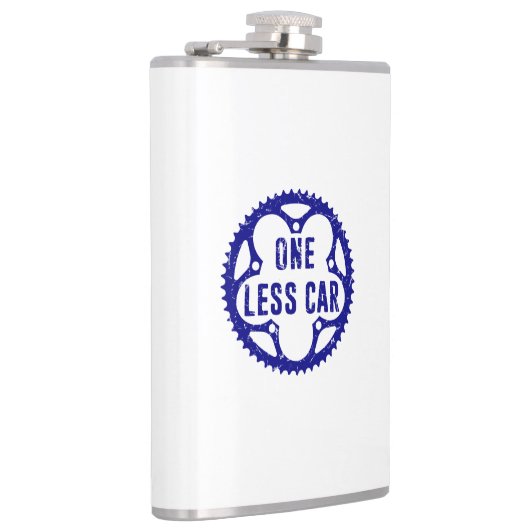 Eén minder auto heupfles (Rechts)