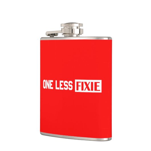 Eén minder Fixie Heupfles (Links)