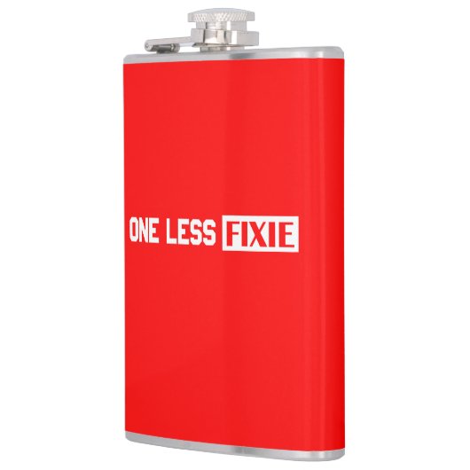 Eén minder Fixie Heupfles (Links)