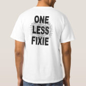 ÉÉN MINDER FIXIE T-SHIRT (Achterkant)