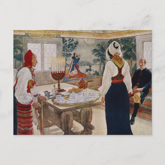 Een mineres katoen, van een commercieel bedrukte k briefkaart (Voorkant)