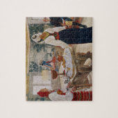 Een mineres katoen, van een commercieel bedrukte k legpuzzel (Verticaal)