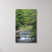 Een miniatuurWaterval Canvas Afdruk (Voorkant)