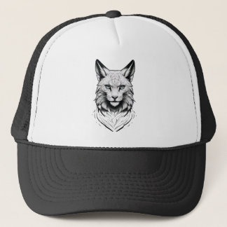 Een minimalist trucker pet