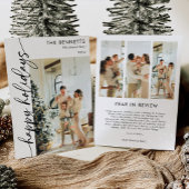 Een minimalistisch jaar in de Review Feestdagenkaart