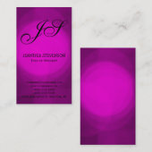 Een minimalistisch modern, modern visitekaartje (Voorkant / Achterkant)