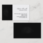 Een minimalistisch modern, modern visitekaartje (Voorkant / Achterkant)